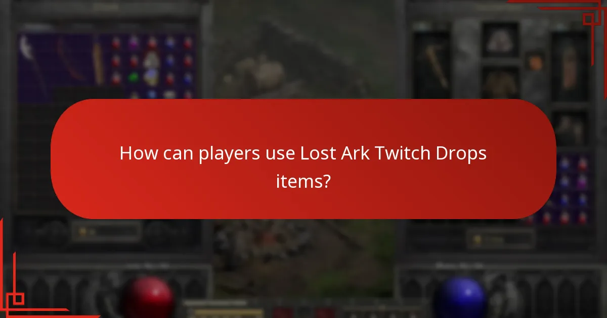 What is the rarity classification of Lost Ark Twitch Drops items?