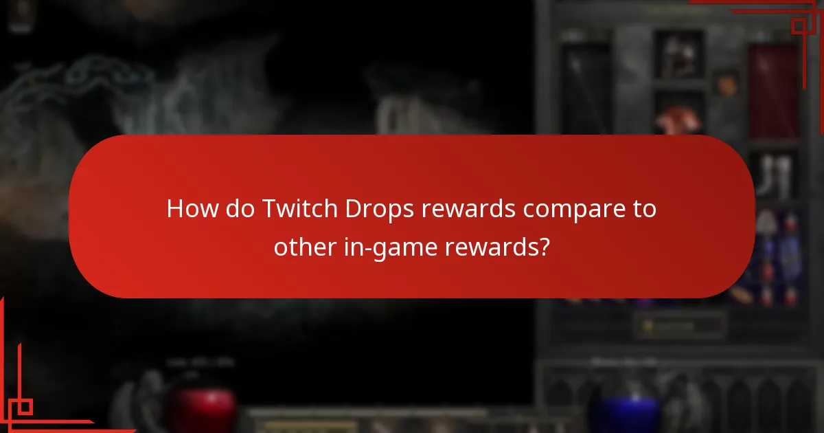 What types of rewards can players earn from Twitch Drops?