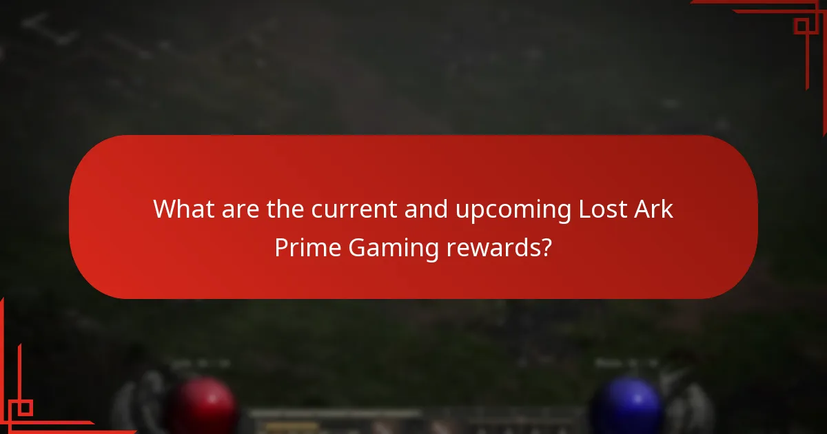 How do Lost Ark Prime Gaming rewards enhance gameplay?
